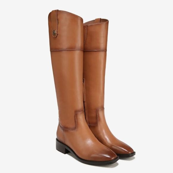 Sam Edelman Shoes - Sam Edelman Over-the-Knee Riding Boots in Cognac Brown